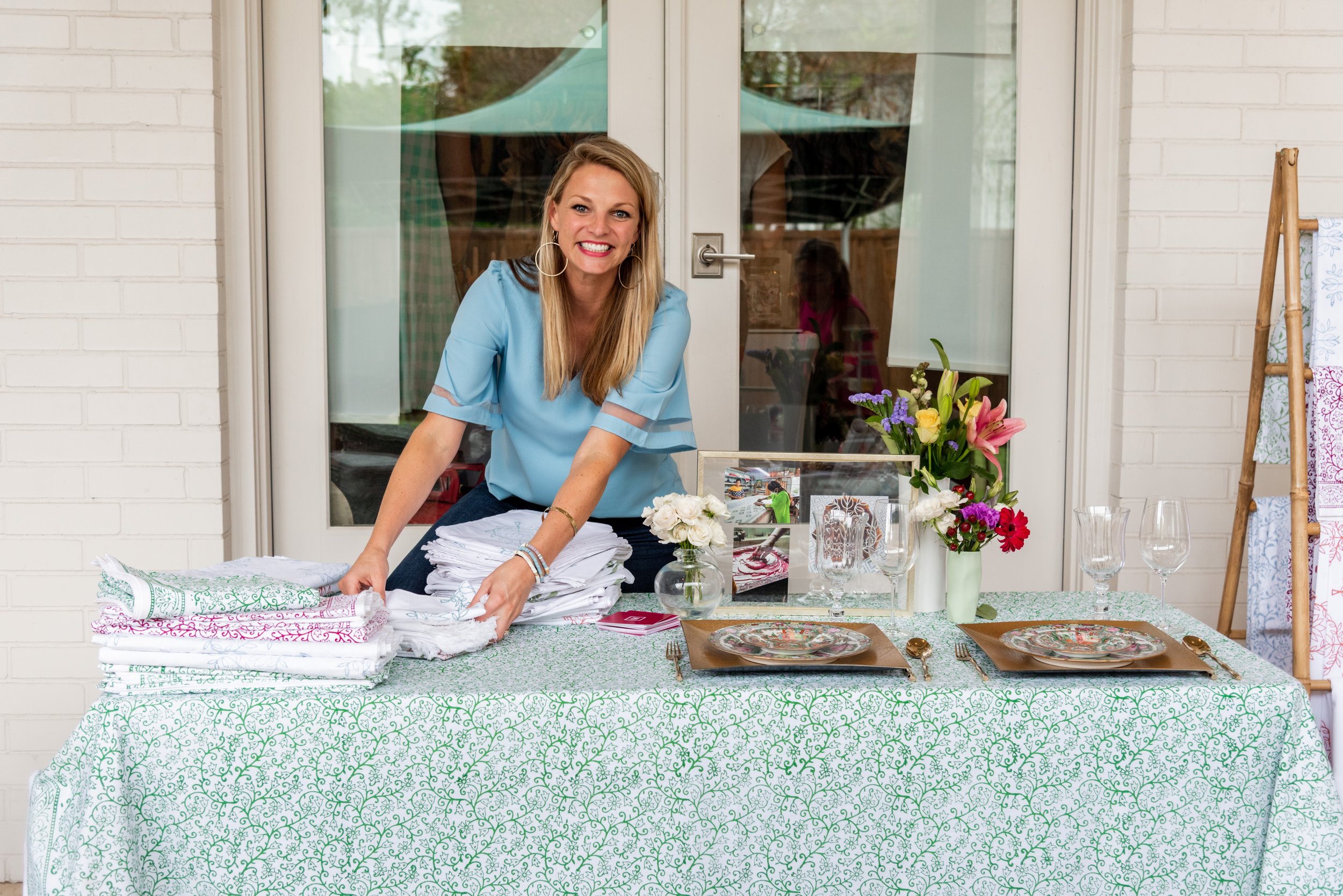 Bring The Beauty Of Block Printing To Your Table* – The Mended Company