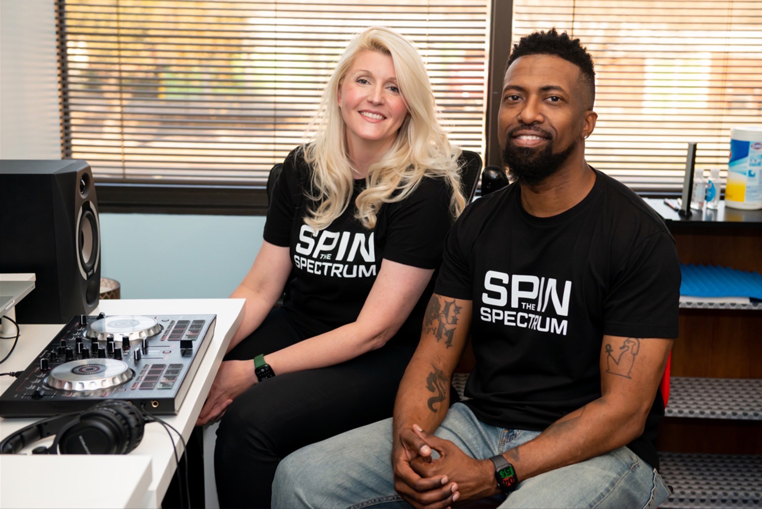 Courtney and Jay cofounders of Spin the Spectrum (1)