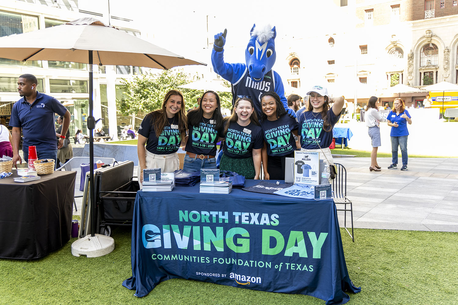 Giving Day Team + Mavs Champ